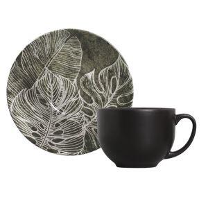 Xícara de Chá Coup Herbarium 260ml Estampado Porto Brasil