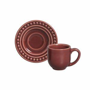 Xícara de Café Atenas 72ml Roxo Porto Brasil