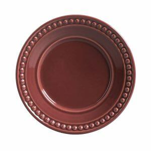 Prato de Sobremesa Porto Brasil Atenas 20,5cm Roxo