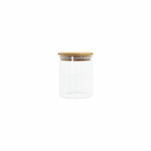 Pote de Vidro Hermético Cotidiana 400ml Oikos Bambu Natural