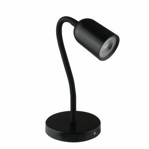 Arandela de Leitura Clean LED Preto 5w 6.500k Luz Branco Frio Blumenau Iluminação
