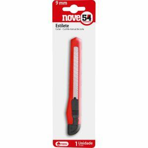 Estilete Vonder 9mm 954 Vermelho/Preto