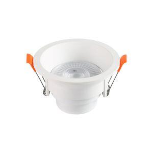 Spot Recuado Embutir LED Redondo Branco 6w 6.500k Luz Branco Frio Blumenau Iluminação Spot Recuado Embutir LED Redondo Branco 6w 6.500k Luz Branco Frio Blumenau Iluminação