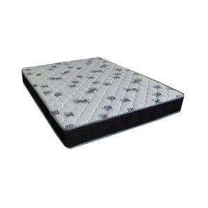 Colchão Ortobom Sênior Spring Casal 138x188cm Preto/Branco