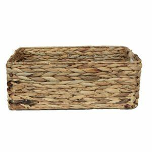 Cesto Decorativo Emma Natural 40x28x15 Diagonal