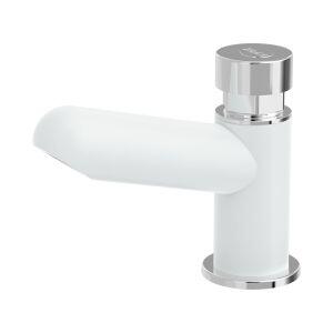 Torneira para Banheiro Temporizada 1/2" Branca Blukit Torneira para Banheiro Temporizada 1/2" Branca Blukit