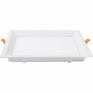 Painel Recuado Embutir LED Quadrado Branco 15w 6.500k Luz Branco Frio Blumenau Iluminação Painel Recuado Embutir LED Quadrado Branco 15w 6.500k Luz Branco Frio Blumenau Iluminação