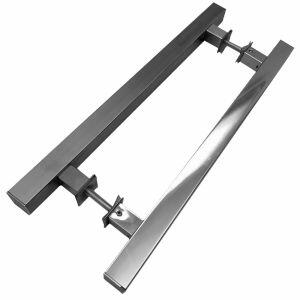 Puxador Geris Quadratto Eco 50cm Aço Polido