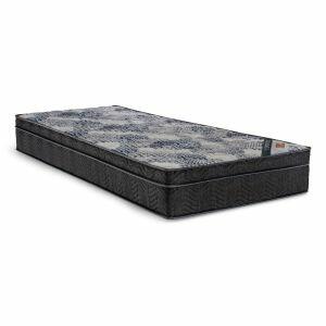 Colchão Ortobom ISO Superpocket Solteiro 88x188x25cm Azul/Branco