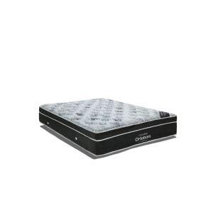 Colchão Ortobom Exclusive Nanolastic Queen 158x198x30cm Preto/Branco