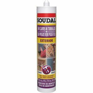 Adesivo Cola de Montagem e Fixação 360g Bege/Branco Soudal