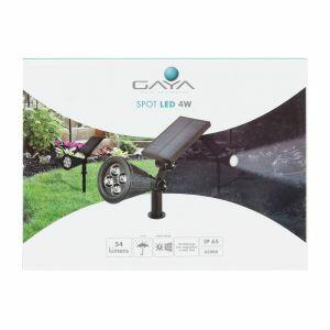 Espeto jardim Direcionável 4W  6500K Bivolt Luz Branca Gaya