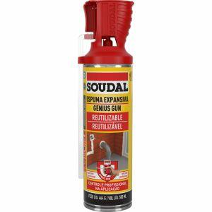 Espuma Expansiva Soudal Genius Gun 500ml Natural