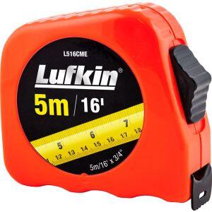 Trena de Aço com Trava Apex 5m Laranja Lufkin