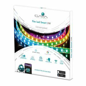 Fita LED Gaya Smart 10W RGB 5M Bivolt Fita LED Gaya Smart 10W RGB 5M Bivolt