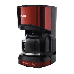 Cafeteira PCF17 550W 0,6L Inox Vermelho Philco Cafeteira PCF17 550W 0,6L Inox Vermelho Philco