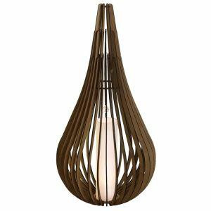 Luminária de Coluna Illumine Taléia 1200x E27 Nogueira Moka