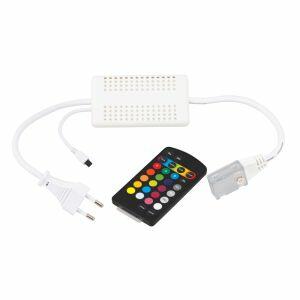 Plug e Controle para Fita de LED Gaya RGB14,4W 9362 Branco Bivolt Plug e Controle para Fita de LED Gaya RGB14,4W 9362 Branco Bivolt