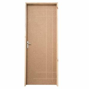 Kit Porta de Abrir Madeira HDF PIM6354 2,13M x 0,85m x 13cm Direita Grantok
