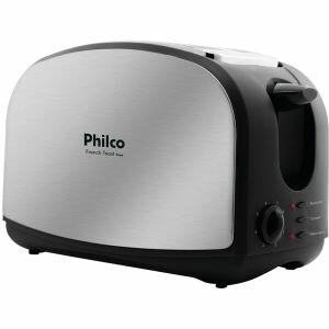 Torradeira Frech Toast 900W Inox Preto Philco