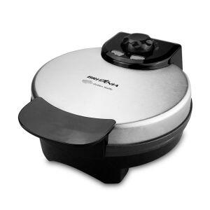 Máquina de Waffle Golden 1200W Inox/Preto Britânia