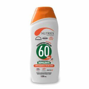 Protetor Solar Nutriex FPS60 UVA Repelente 120ml