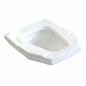 Vaso Sanitário Turco Alto Brilho Branco Luzarte Vaso Sanitário Turco Alto Brilho Branco Luzarte