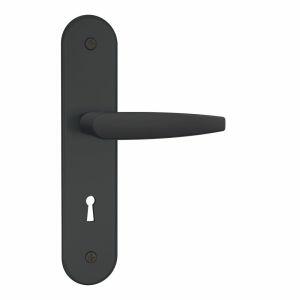 Fechadura Espelho Interna 40mm Inox 814/33 Preto Fosco Stam