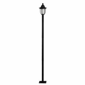 Poste de Luz para Jardim Dital Linha Modena 1 Lâmpada Preto Poste de Luz para Jardim Dital Linha Modena 1 Lâmpada Preto