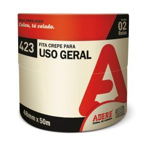 Fita Crepe Adere Tapefix 423 48x50cm Transparente