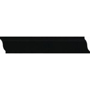 Rodapé RZ 15 Preto 8x45 Bold Brilhante Ilhabella