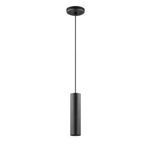 Pendente 1 Lâmpada MR11/16 Preto Vitralux