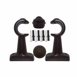 Suporte para Varão Bella Arte Slim 28mm Imbuia