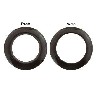 Kit Ilhós para Cortina Bella Arte 28mm Imbuia 10 Peças