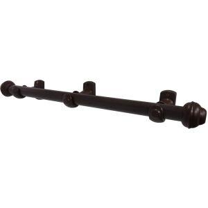 Kit Varão para Cortina Bella Arte Slim 2,5mx28mm Imbuia 5CS25E3.055