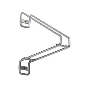 Suporte para Prateleira Metaltru Vega Eco 4x22x26cm Metalic