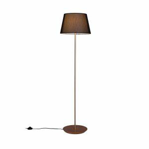 Luminária de Coluna Madelustre Slim 50cm 1 Lâmpada E27 Castanho