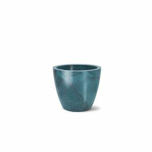 Vaso Plástico Classic Redondo 40cm Verde Esmeralda Nutriplan