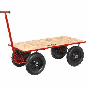 Carrinho Plataforma Vonder Compensado 300kg Vermelho Carrinho Plataforma Vonder Compensado 300kg Vermelho