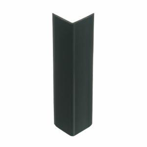 Cantoneira  TEC 241 PVC Rígido 3m Preto Tecnoperfil