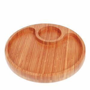 Gamela com 2 Divisórias Mor Bamboo