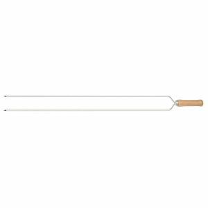 Espeto para Churrasco 85cm Duplo Mor