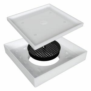 Ralo Oculto Branco 15x15cm Lgmais