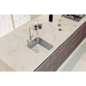 Cuba para Cozinha de Embutir Inox Simples Dora 34BL R6 Acetinado Tramontina