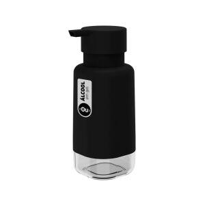Dispenser para Álcool em Gel Martiplast 500ml Preto