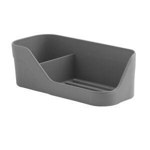 Kit Organizador para Pia Ou Trium Compa 21x8,5x7cm Chumbo