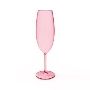 Taça de Acrílico Martiplast 280ml Champangne Rosa Quartzo Taça de Acrílico Martiplast 280ml Champangne Rosa Quartzo