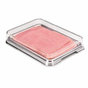Porta Frios Retangular Forma Inox 21,6x16x4cm Aço Inox