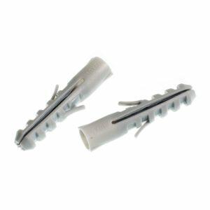 Bucha para Concreto Bemfixa 10mm Plastico Cinza