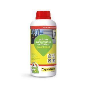 Impermeabilizante Quartzolit Primer Asfáltico 1L Marrom Escuro
